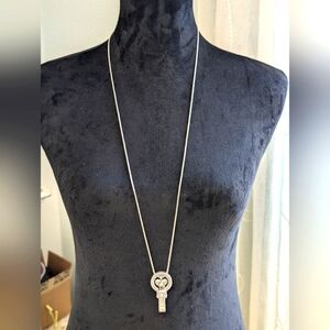 Brighton Reversible Heart Badge Clip Holder